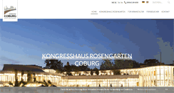 Desktop Screenshot of coburg-kongress.de
